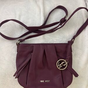 Nine West Burgundy Crossbody Bag